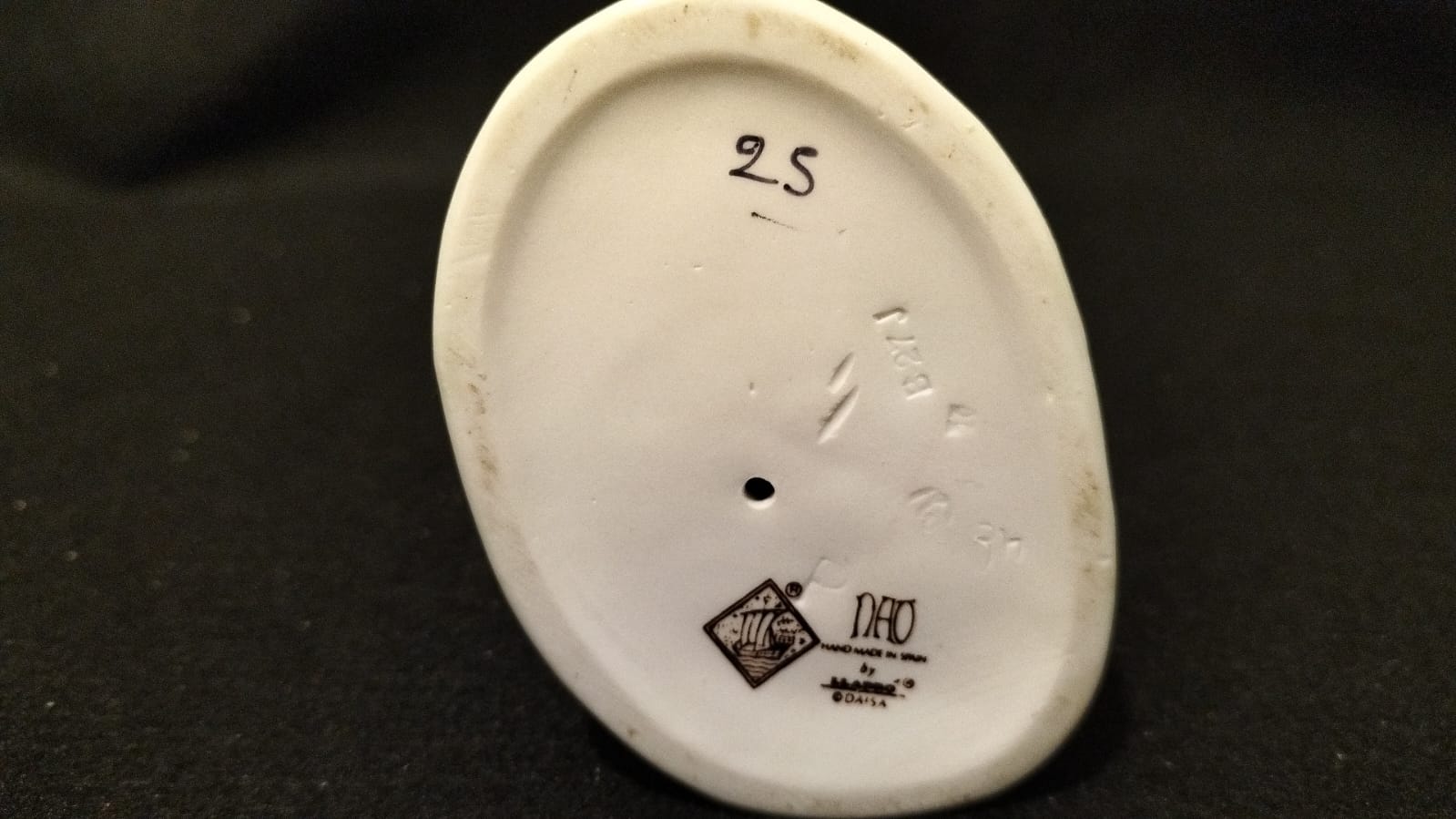 NAO Girl with a Goose Figurine