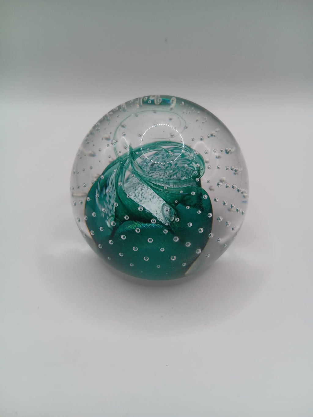 Caithness Cauldron Paperweight - Signed