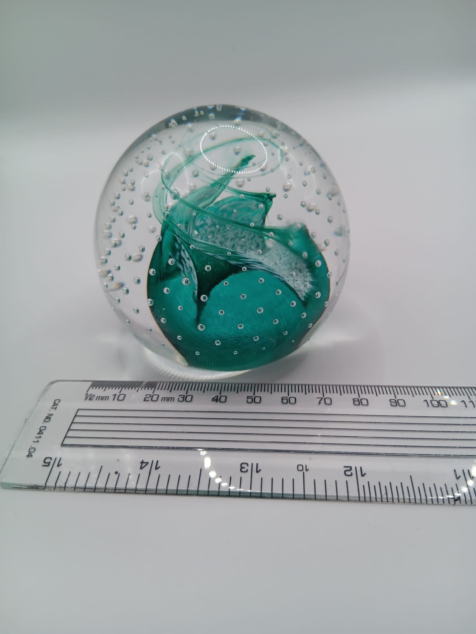 Caithness Cauldron Paperweight - Signed