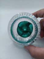 Caithness Cauldron Paperweight - Signed