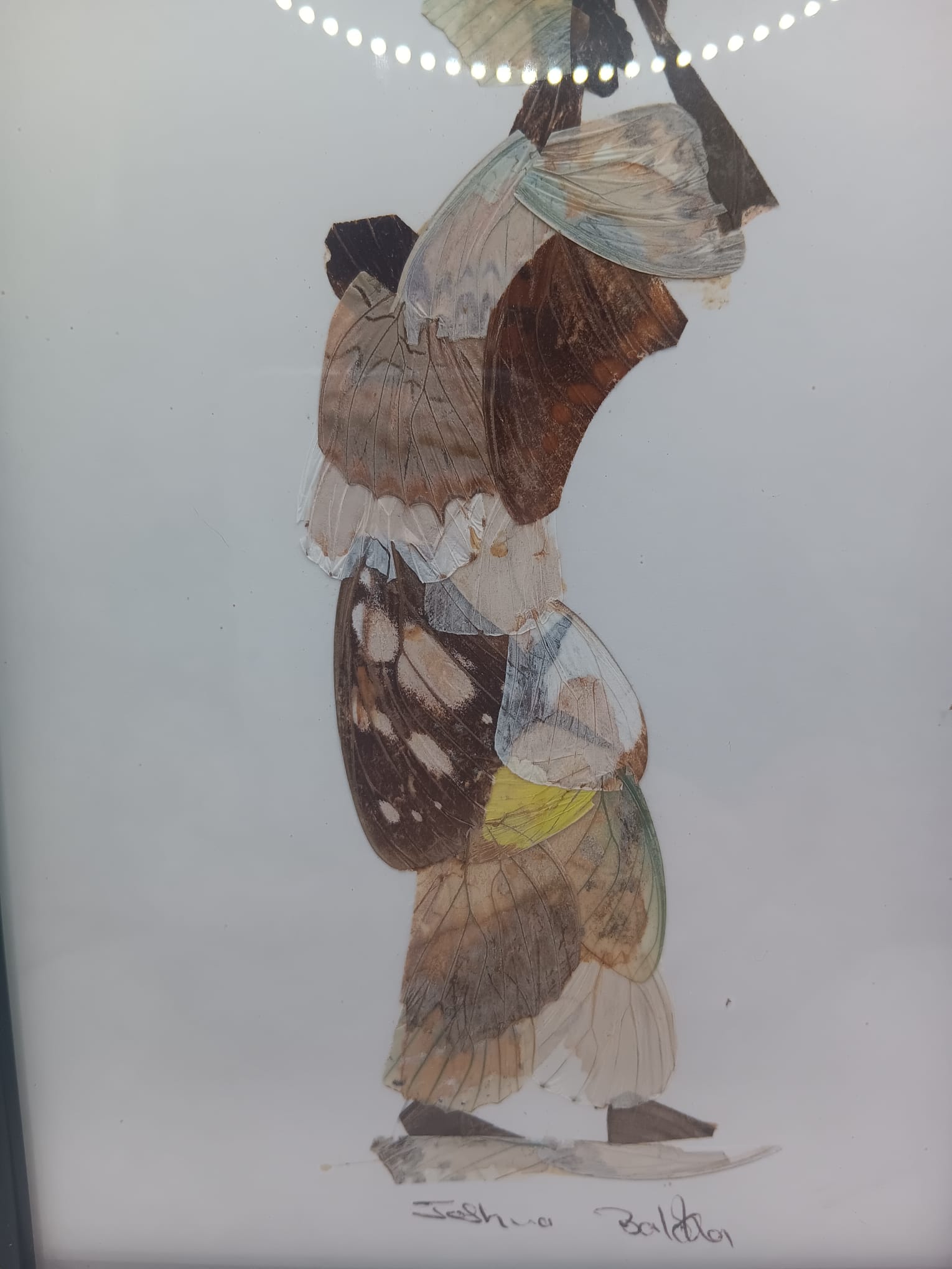 Handcrafted African Butterfly Wing Art