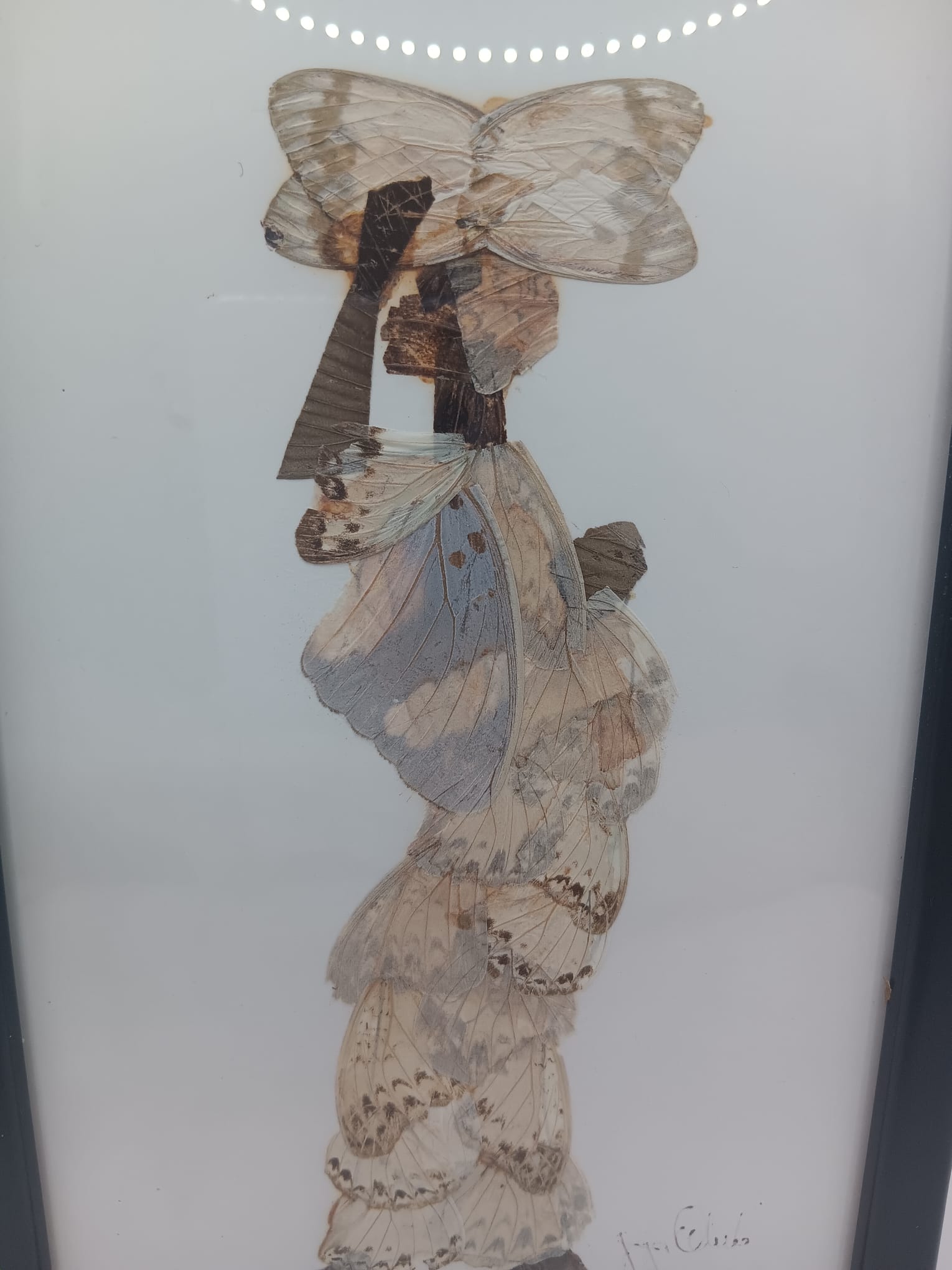 Handcrafted African Butterfly Wing Art