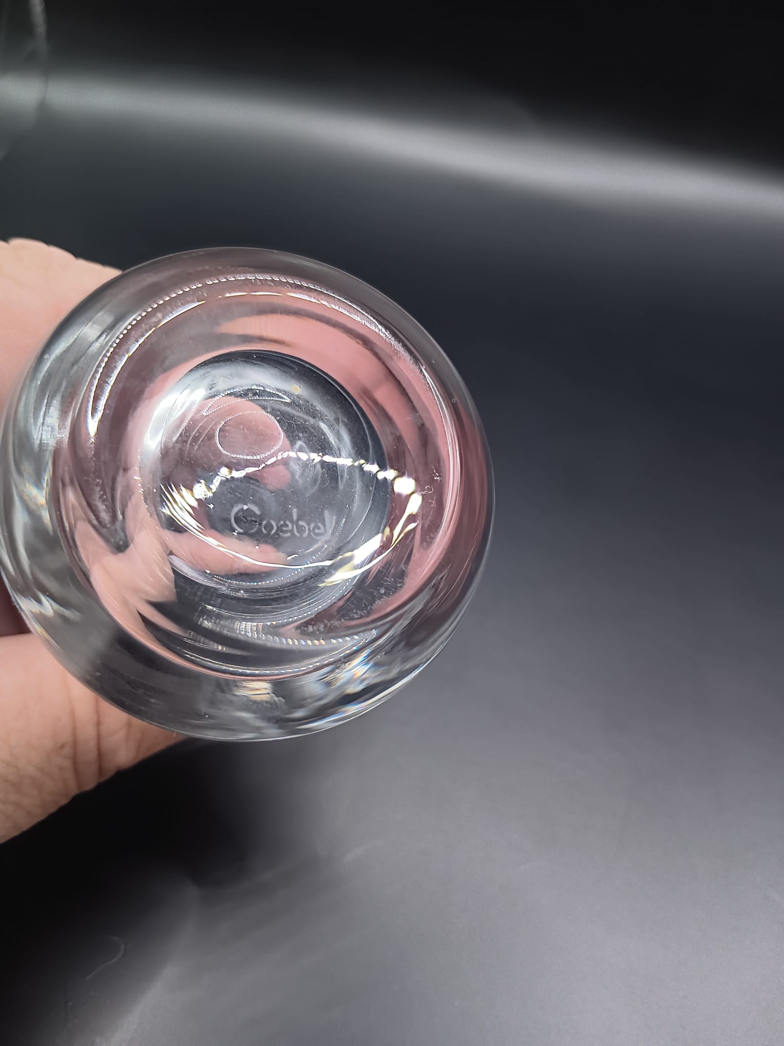 Goebel Small Elegant Hour Glass Vase