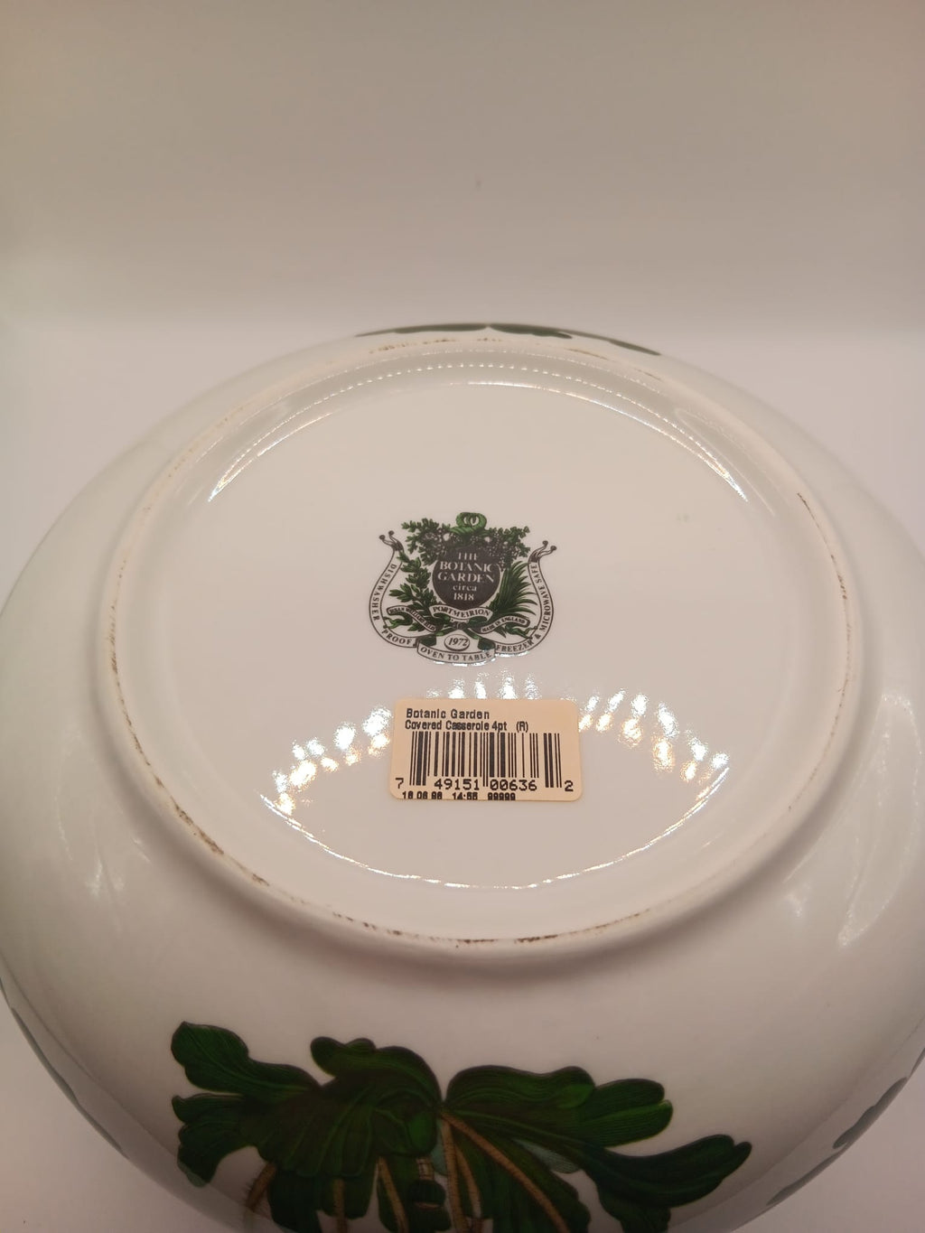 PortMerion Covered Casserole Dish - Botanic Garden 4pt